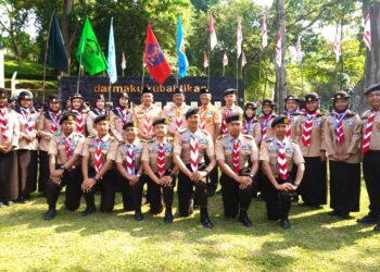 Bupati Banyumas Beri Motivasi Kontingen Banyumas di Raimuna Daerah XIII Jawa Tengah