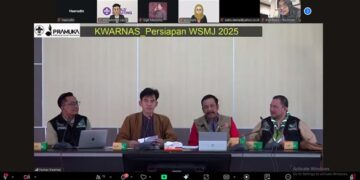 Kwarnas Gelar Rapat Persiapan WMSJ Tahun 2025