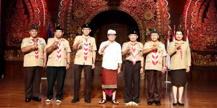 Peringati HUT ke-64 Pramuka, Kwarda Bali Apresiasi Peran Pramuka dalam Pengelolaan Sampah di Denpasar