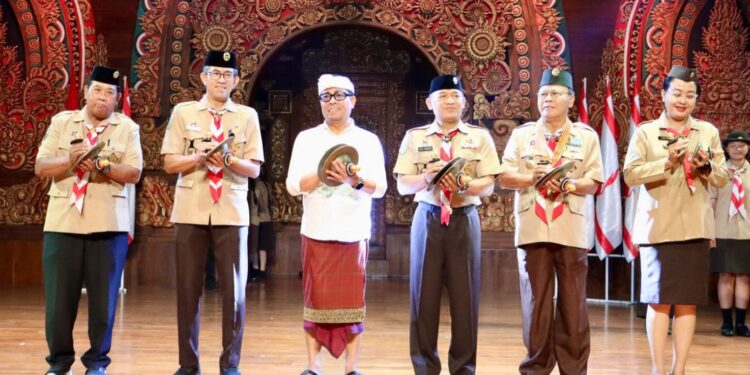 Peringati HUT ke-64 Pramuka, Kwarda Bali Apresiasi Peran Pramuka dalam Pengelolaan Sampah di Denpasar