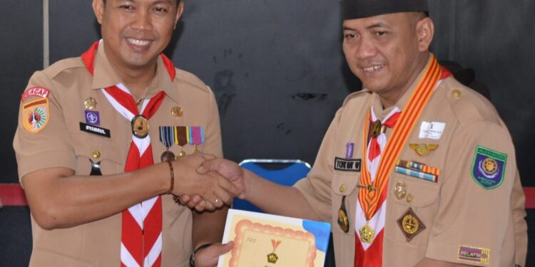 103 Anggota Pramuka Dewasa dan 2 Anggota Pramuka Muda Terima Penghargaan dari Kwartir Nasional dan Kwartir Daerah Jawa Tengah