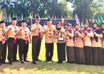 SMP Negeri 1 Maos Raih Juara 1 Gugus Depan Mantap Kwarda Jawa Tengah 2025
