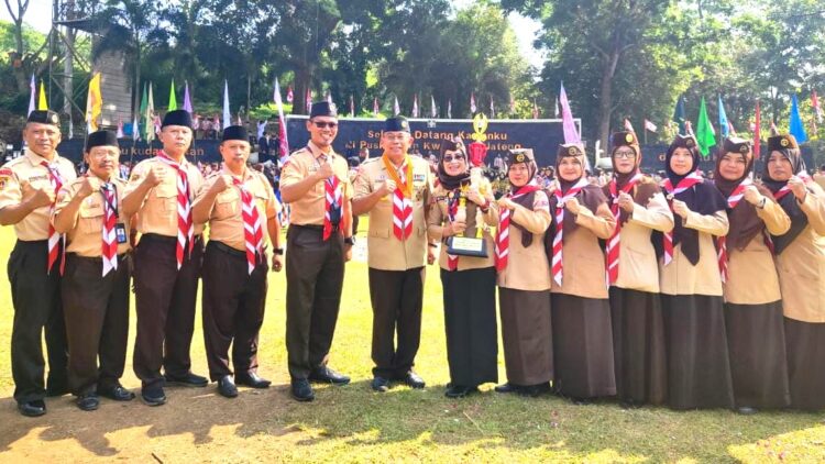 SMP Negeri 1 Maos Raih Juara 1 Gugus Depan Mantap Kwarda Jawa Tengah 2025