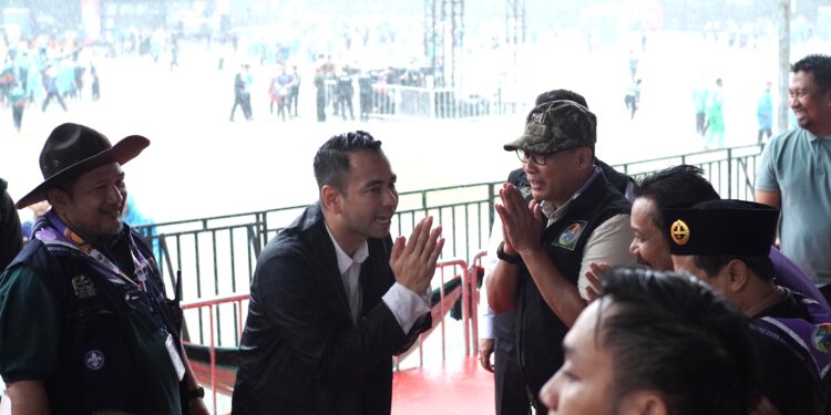 Raffi Ahmad Kagum: Ribuan Peserta WMSJ Tetap Semangat Meski Diguyur Hujan Deras