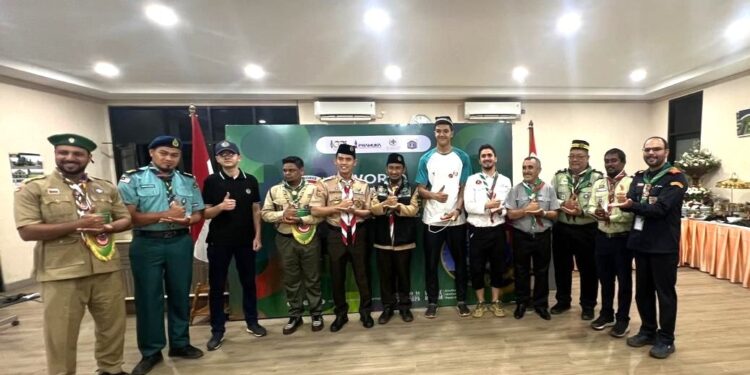 Waka Kwarnas Lakukan Pertemuan Dengan Pimpinan Kontingen WMSJ 2025 Jelang Penutupan