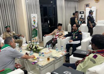 Waka Kwarnas Lakukan Pertemuan Dengan Pimpinan Kontingen WMSJ 2025 Jelang Penutupan