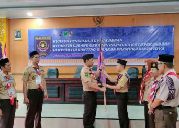 Buka Kursus Pengelola Gugus Depan, Ini pesan Ketua Kwarcab Kota Pekanbaru