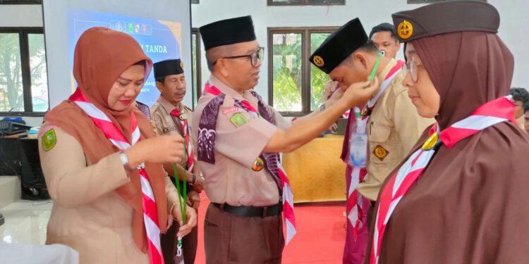 Buka Kursus Pengelola Gugus Depan, Ini pesan Ketua Kwarcab Kota Pekanbaru