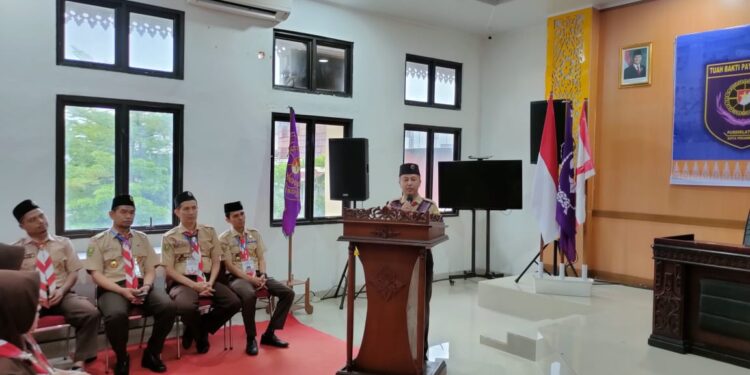 Buka Kursus Pengelola Gugus Depan, Ini pesan Ketua Kwarcab Kota Pekanbaru