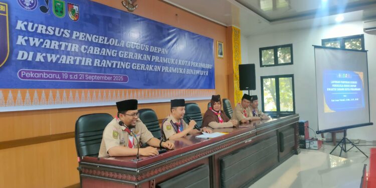 Kursus Pengelola Gudep di Kwarran Binawidya ditutup, ini kesan dan pesan peserta