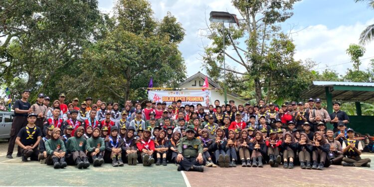 SWK Koramil 07/Banyumas Gelar Bulan Bakti Pramuka