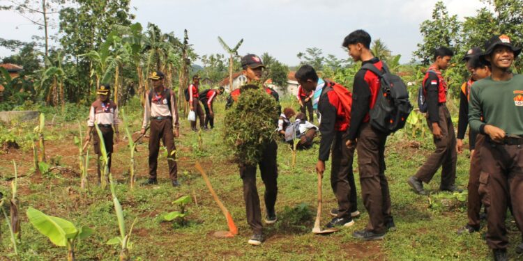 SWK Koramil 07/Banyumas Gelar Bulan Bakti Pramuka