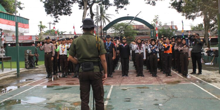 SWK Koramil 07/Banyumas Gelar Bulan Bakti Pramuka