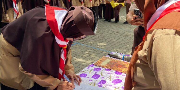 SD IT Raudhatus Sakinah Resmi Miliki Gugusdepan Pramuka
