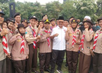 Pramuka Dukung Ikrar Jogo Suroboyo, Semangat Pahlawan Diteguhkan