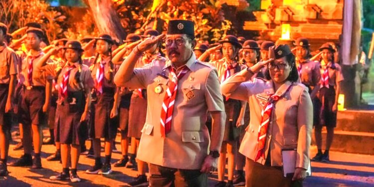 Kwarda Bali Gelar Ziarah dan Ulang Janji di Monumen Pahlawan I Gusti Ngurah Rai