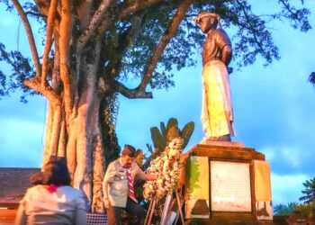 Kwarda Bali Gelar Ziarah dan Ulang Janji di Monumen Pahlawan I Gusti Ngurah Rai