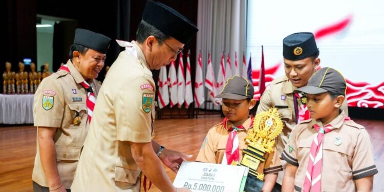 Kwarda Bali Gelar Puncak Peringatan Hari Pramuka ke-64 di Badung, Tekankan Sinergi dan Ketahanan Bangsa