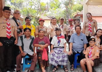 Kwarda Bali Gelar Anjangsana Hargai Sesepuh Pramuka di Hari Pramuka ke-64