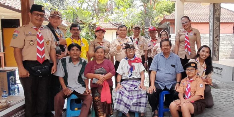 Kwarda Bali Gelar Anjangsana Hargai Sesepuh Pramuka di Hari Pramuka ke-64