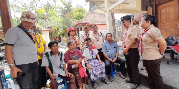 Kwarda Bali Gelar Anjangsana Hargai Sesepuh Pramuka di Hari Pramuka ke-64