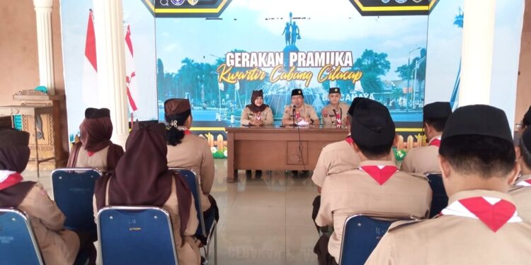 Kwarcab Cilacap Kirim Peserta Terbanyak di Specialist Scouting Skills Kwarda Jateng