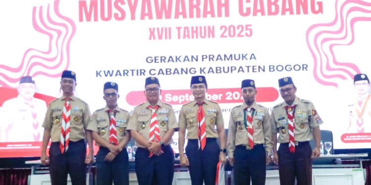 Muscab XVII, Kak Agus Ridho Kembali Terpilih Jadi Ketua Kwarcab Kabupaten Bogor