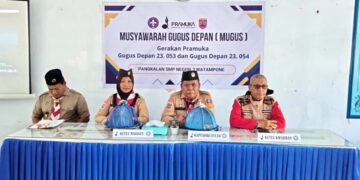 Pertama Kali, Pramuka SMP Negeri 3 Watampone Selenggarakan Musyawarah Gugus Depan