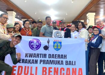 Kwarda Bali Turunkan Bantuan Untuk Korban Banjir