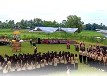 Perkemahan Penerimaan Tamu Ambalan 2025 SMA Paramarta 1 Seputih Banyak