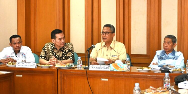 Pimpinan Kwarnas Terima Audiensi DPP BERANI