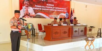 Kwarda Bali Gelar Kursus Pengelola Pusdiklat Kepramukaan Tingkat Daerah 2025