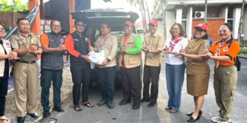 Pramuka Peduli Kwarda Bali Salurkan Bantuan Kemanusiaan untuk Korban Banjir