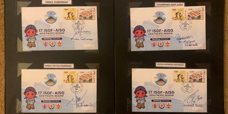 Sampul Peringatan Tema Kepanduan Diterbitkan