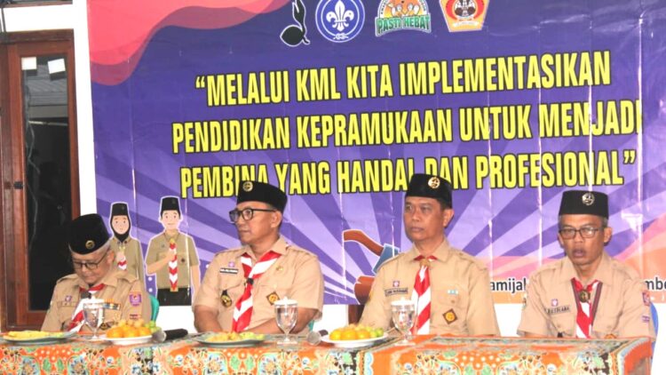Tingkatkan Kualitas Pembina, Kwarran Leuwiliang Gelar KML Siaga
