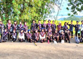 37 Anggota Pramuka Penegak SMAN 19 Bone dan MA Ar-Rahmah Tuntaskan Penempuhan TKK Tapak Merah