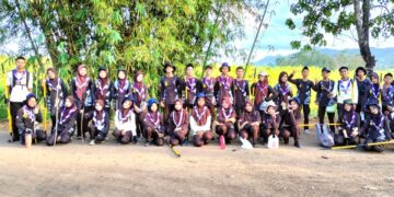 37 Anggota Pramuka Penegak SMAN 19 Bone dan MA Ar-Rahmah Tuntaskan Penempuhan TKK Tapak Merah