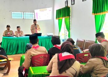 Dukung Digitalisasi Pramuka, Kwarran Patimpeng Gelar Bimtek Aplikasi “Ayo Pramuka”