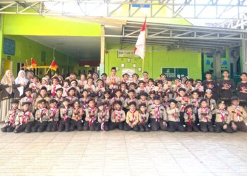 SDIT Amir Fil Jannah Bajoe Gelar Pembukaan Latihan Pramuka untuk Bentuk Karakter Siswa