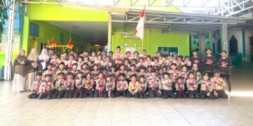 SDIT Amir Fil Jannah Bajoe Gelar Pembukaan Latihan Pramuka untuk Bentuk Karakter Siswa