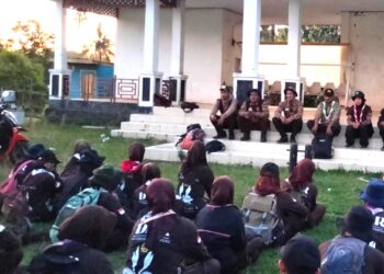 Puluhan Pramuka Penegak Patimpeng Berhasil Raih Brevet Wing Tapak Hitam