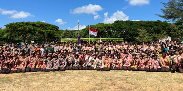 Cetak Pemimpin Masa Depan, Kwarcab Surabaya Gelar Peran Saka 2025