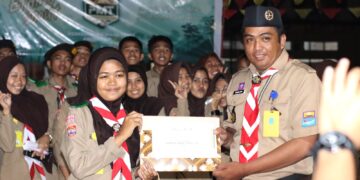 Gerakan Pramuka SMKN 1 Watampone Penerimaan Tamu Ambalan