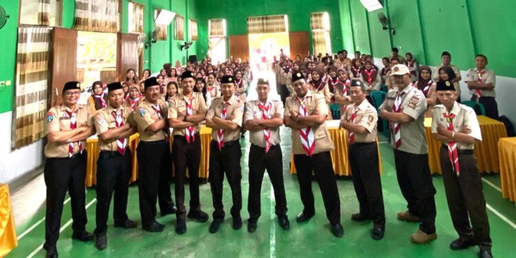 Karang Pamitran Kwarran Purwoharjo: 143 Pembina Pramuka Perkuat Silaturahmi dan Kolaborasi