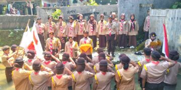 Adakan PTA 2025, Pramuka SMK Prima Mulia Sambut 30 Anggota Baru