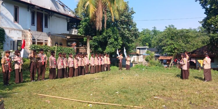 Adakan PTA 2025, Pramuka SMK Prima Mulia Sambut 30 Anggota Baru