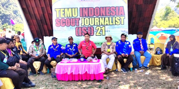 Pertama Kali, Temu Indonesian Scout Journalist Community Sulawesi Selatan Tahun 2025 Sukses Digelar