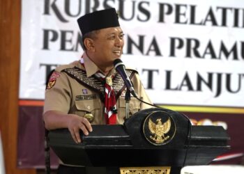 Kepala Pusdiklatnas Tutup Kursus Pelatih Lanjutan, Tekankan Peran Pelatih Sebagai Jantung Gerakan Pramuka