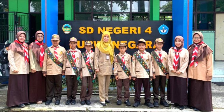Membentuk Generasi Teladan, SDN 4 Purwanegara Kirim 15 Siswa Capai Pramuka Garuda