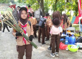 Kedatangan Peserta Jambore Cabang 2025 Aceh Selatan